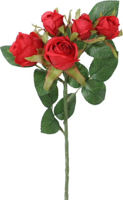 XIYA FLOWER Künstliche Rosenblüten aus Textil in Rot und Pink für Hochzeiten und Heimdekoration - Bild 1