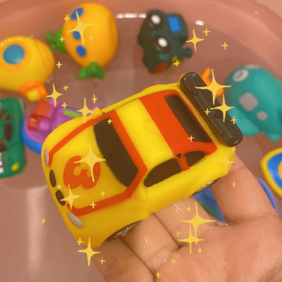 Badespielzeug Schwimmende Wasserspielzeuge, Gummi, ab 14 Jahren - Bild 1