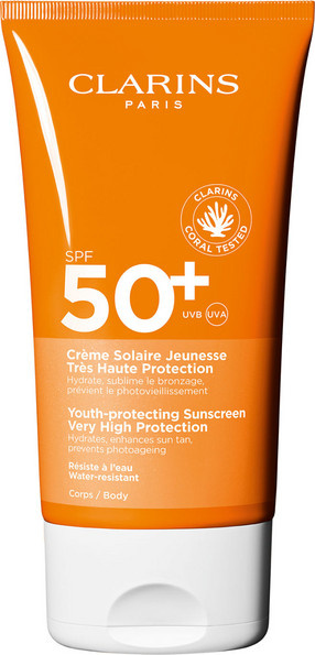 CLARINS Sonnencreme Körper, LSF 50+, Vitamin E, Normale Haut - Bild 1