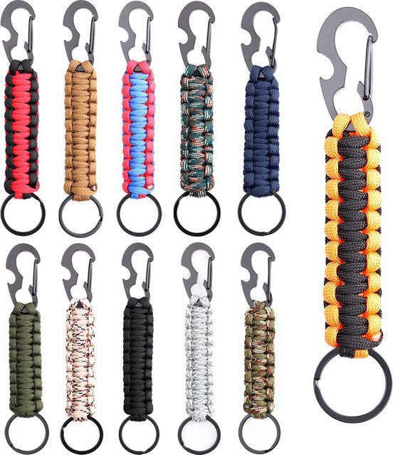 Schlüsselanhänger Ring, Paracord, Unisex - Bild 1