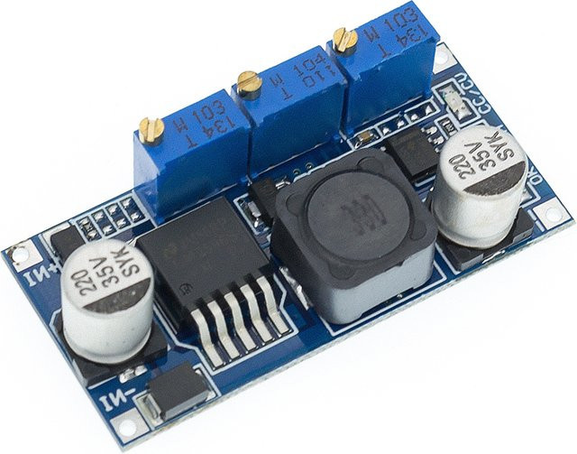 AITEXM ROBOT LM2596 LED-Treiber DC-DC Step-down einstellbares CC/CV-Stromversorgungsmodul in Blau - Bild 1