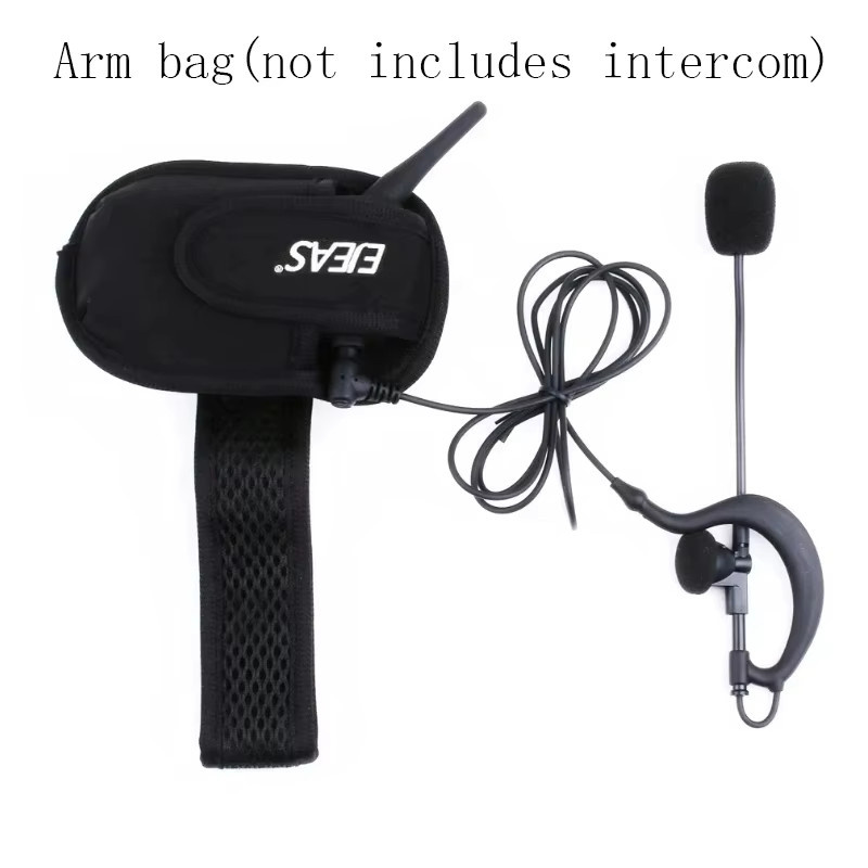 EJEAS Schiedsrichter-Interphone-Armbandtasche in Schwarz für V4C Plus V6C Pro FBIM VNETPHONE V4 V6 - Bild 2
