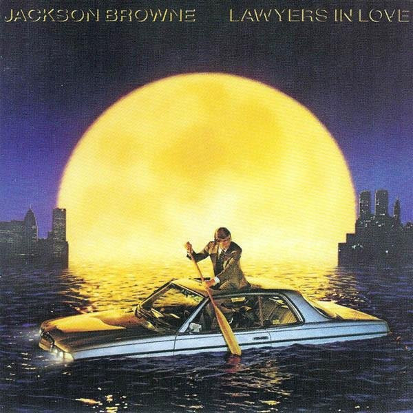 Jackson Browne Lawyers In Love LP Schallplatte Asylum 1983 Rock Beige - Bild 1