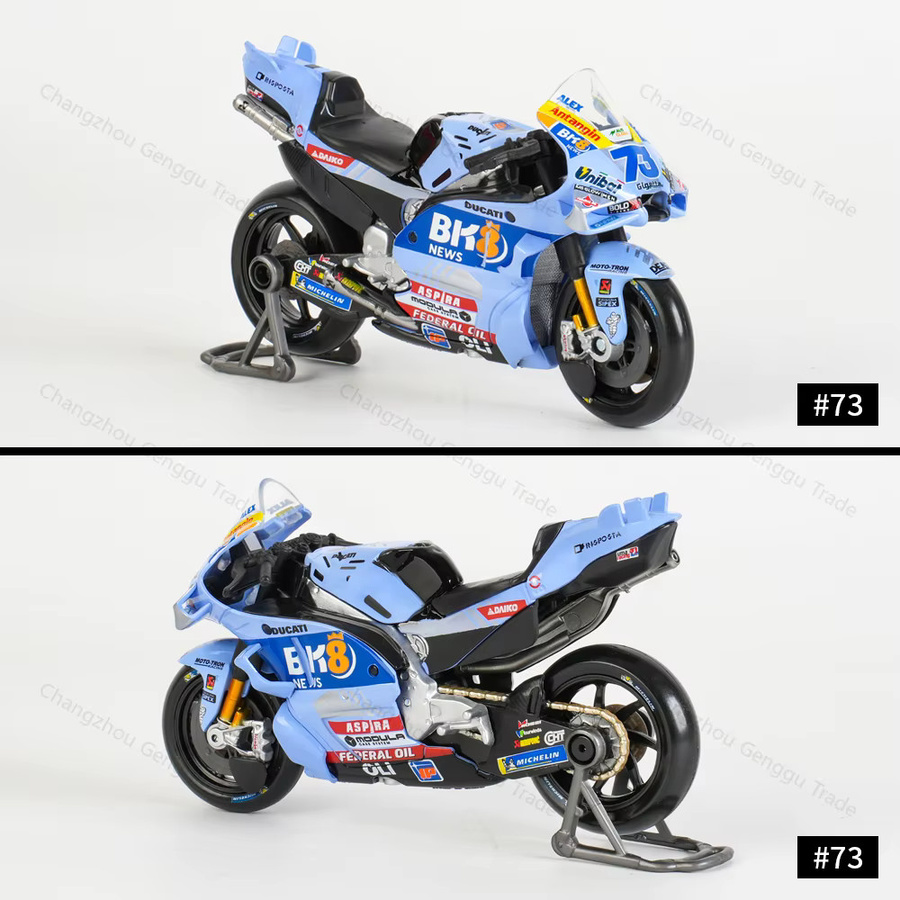 Maisto 2025 BK8 Gresini Racing Moto GP Repsol Team, Motorrad-Modell, 1:18, Metall, ab 3 Jahren - Bild 4