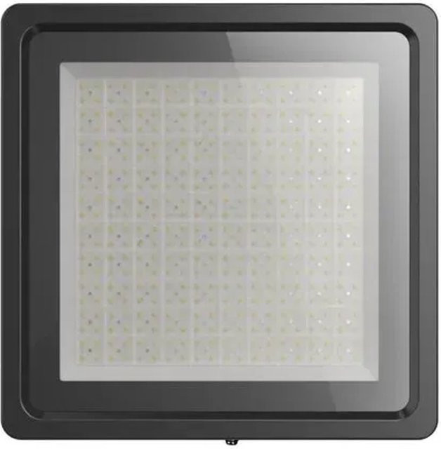 ENOVALITE LED Stadionfluter PRO 400W Schwarz mit 48000lm, 5000K Neutralweiß, IP65 und IK07 Profi Außenfluter für Sportanlagen, Baustellen und Industriehöfe - Bild 1