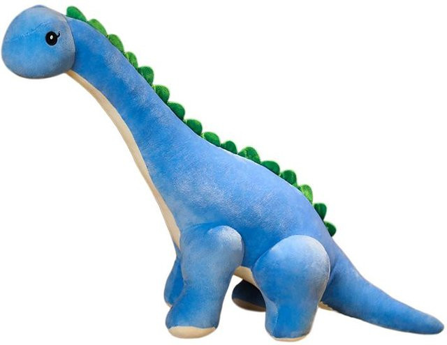 Binchi Fitness Cartoon Dinosaurier Plüschtier, Tanystropheus T-Rex Puppe, Rosa Blau Grün, ab 3 Jahre - Bild 1