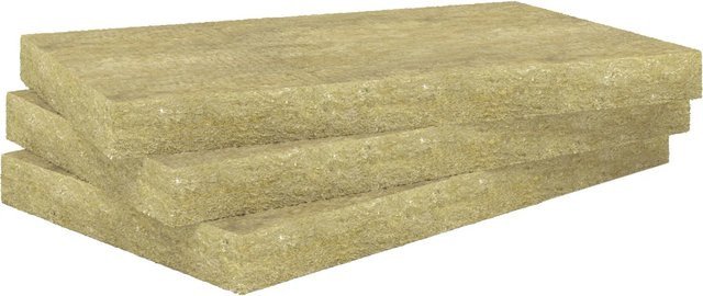 Rockwool Sonorock WLG 040 Trennwandplatte aus Steinwolle, Farbe: Gelb, Dicke: 50 mm - Bild 1