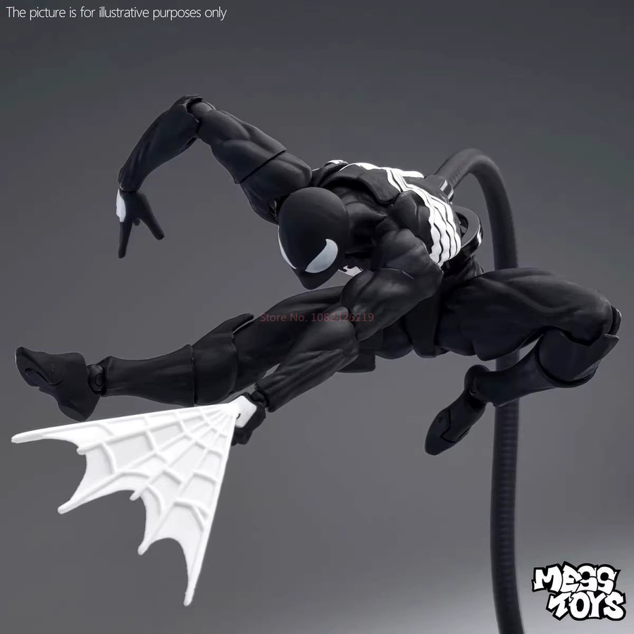 Bandai Marvel Spiderman Actionfigur, Schwarz, Rot, Einzelfigur - Bild 4