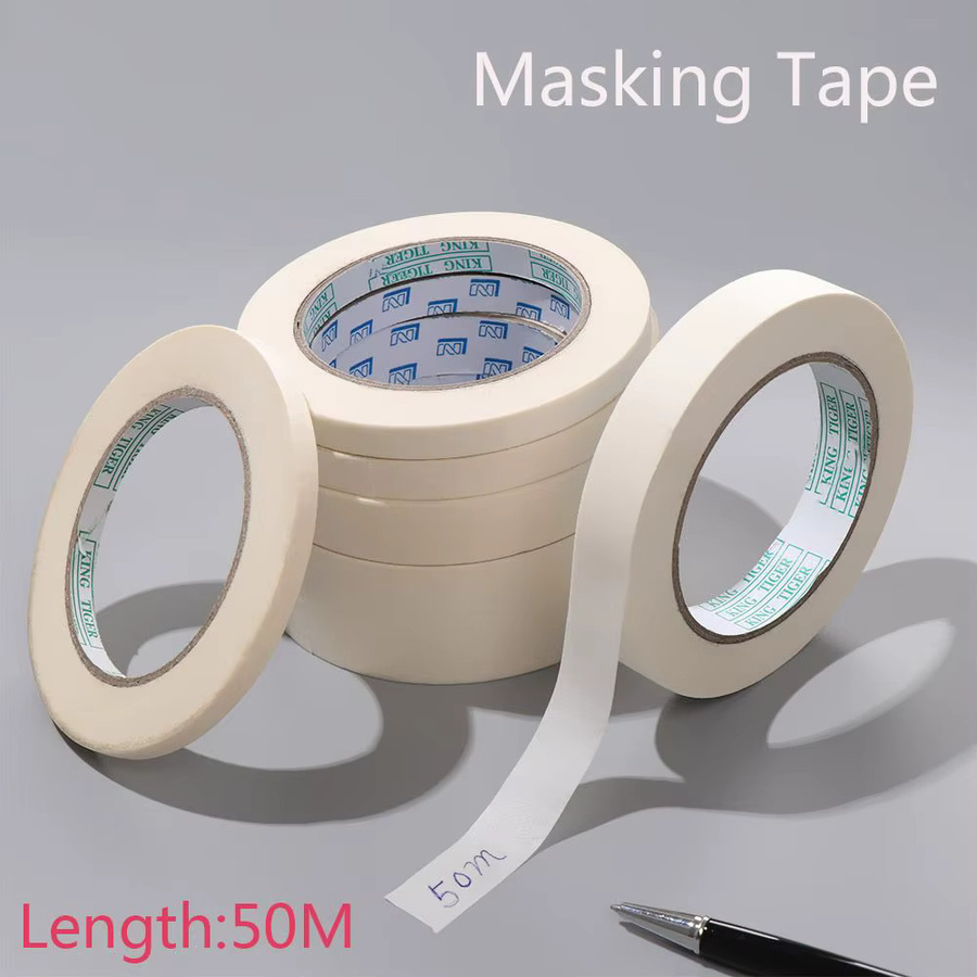 Anti-Dirty Masking Tape zum Abkleben für Renovierungen und DIY-Malerarbeiten, 50 m Länge - Bild 2