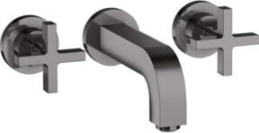 Hansgrohe Axor Citterio UP-3-Loch-Waschtischarmatur mit Kreuzgriff in Chrom - Bild 1