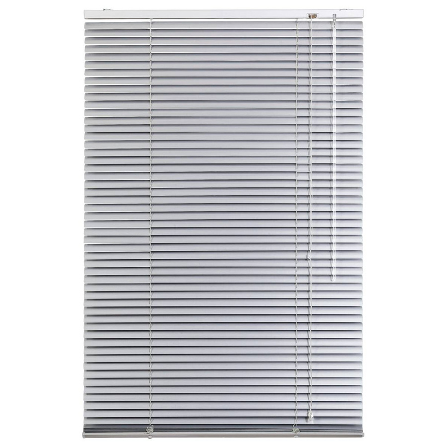 Lichtblick Alu-Jalousie silber B: 60 cm, H: 160 cm, UV-beständig und feuchtraumgeeignet - Bild 1