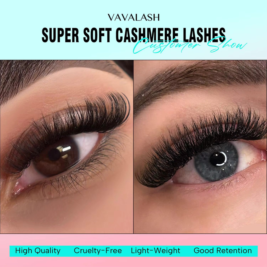 VAVALASH Kaschmir-Wimpern, Set, Natürliches Volumen, Unisex - Bild 6