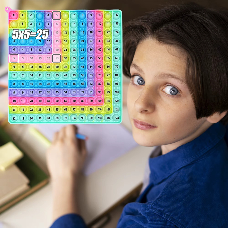Mathe-Spiele für Multiplikationen, Brettspiele, Mathematik-Lehrspielzeug - Bild 3
