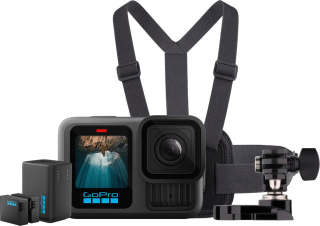 GoPro HERO 13 Black Action Camera Ski Set mit GPS - Bild 1