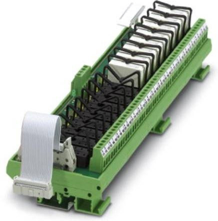 Phoenix Contact Relaisplatine unbestückt UMK-16 RELS/KSR-G24/21/E/PLC 1 Wechsler 24 V/DC grün - Bild 1