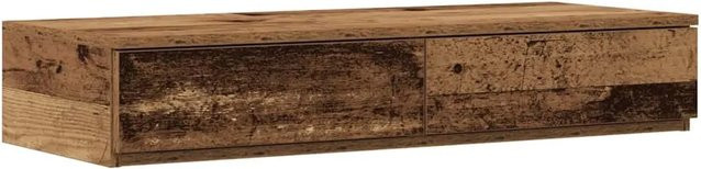 vidaXL Bettschubladen aus Altholz in Braun, B/T/H: 75 x 36,5 x 16,5 cm - Bild 1