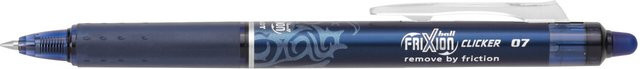 PILOT FriXion Clicker 07 Rollerball Stift in Schwarzblau - Bild 1