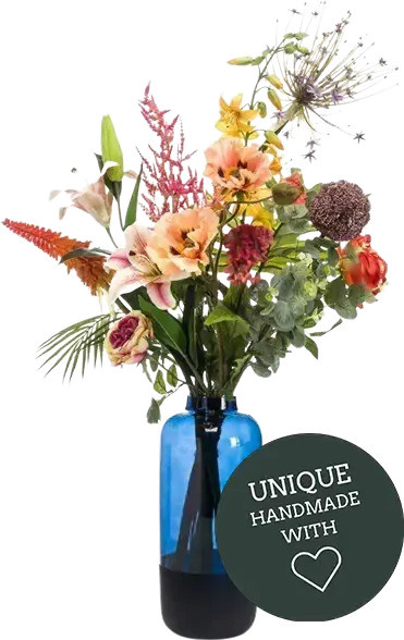 Künstlicher XL Blumenstrauß Talea von Aplanta, gemischte Blumen für den Tisch, Höhe: 107 cm - Bild 1