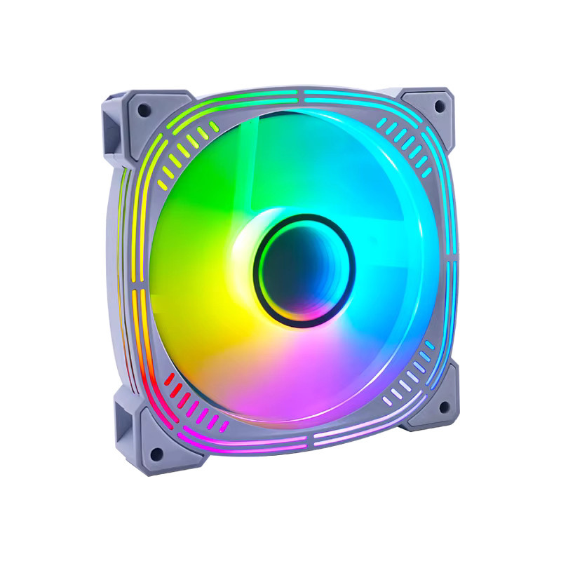 MANMU Gehäuselüfter mit ARGB-Beleuchtung für PC, 120 mm, Multicolour - Bild 5