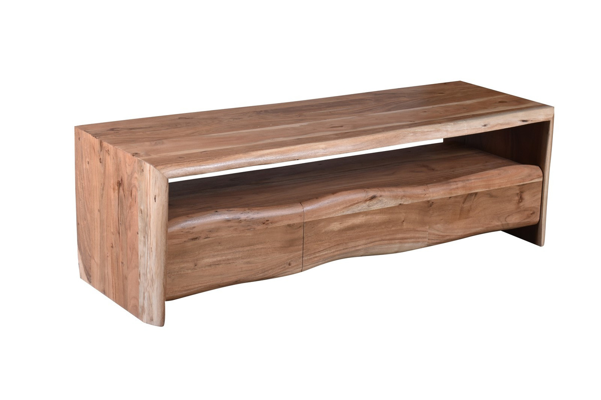 SIT-Möbel Lowboard ALBERA in Braun aus Akazienholz, Modernes Wohnzimmer-Lowboard, B/T/H: 190 x 47 x 45 cm - Bild 1