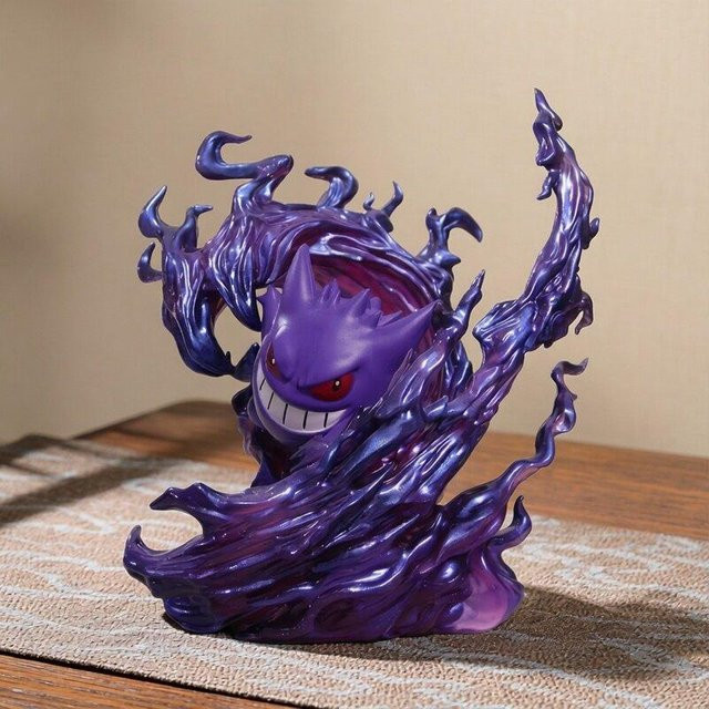 Yiran toy 1 Pokemon Gengar Geisterstil Statue Lila PVC Modell - Bild 1