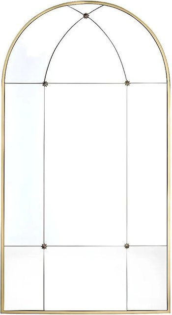 Wandspiegel Palmyre von Vente-unique in Gold mit romantischem Design aus Metall, Breite: 80 cm - Bild 1