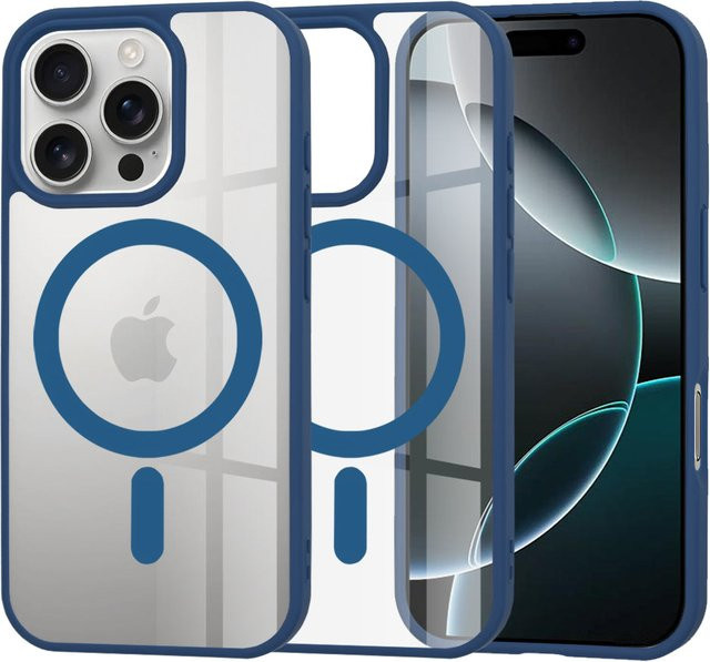 Techsuit MagSafe-Hülle für Apple iPhone 16 Pro in Blau - Bild 1