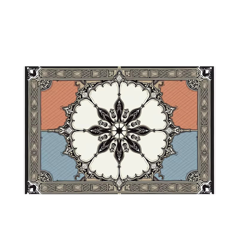 RAKKS Kristallteppich im marokkanischen Stil, modern und rechteckig, Multicolour - Bild 7