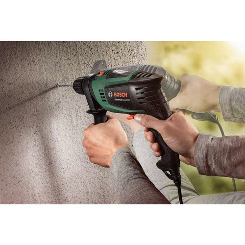 Bosch UniversalImpact 800 Schlagbohrmaschine in Grün/Schwarz mit 800 W und max. 3000 U/min - Bild 2