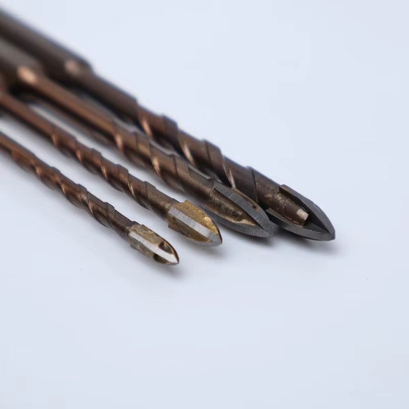 4-teiliges Wolframkarbid-Glasfliesenbohrer-Set mit 1/4-Zoll-Sechskantschaft für Keramik und Porzellan - Bild 2