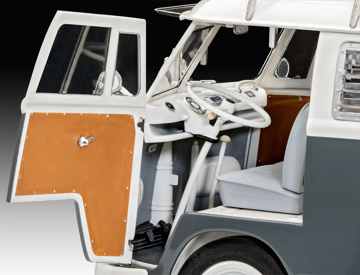 Revell VW T1 Camper Modellbausatz 1:24 ab 13 Jahren - Bild 3