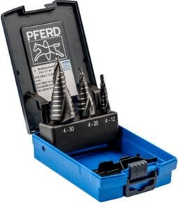 PFERD Stufenbohrer-Set HSS HC-FEP 3-teilig in Multicolor - Bild 1