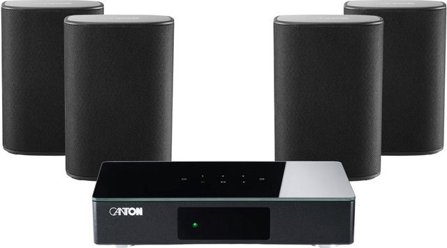 Canton Smart Libero Set 4 TV Sound System Schwarz mit Wi-Fi und HDMI - Bild 1