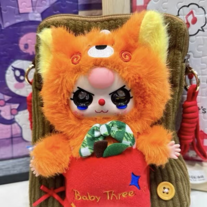 TAKARA TOMY Umhängetasche für Kleinkinder, mit abnehmbarem Plüsch-Anhänger - Bild 4
