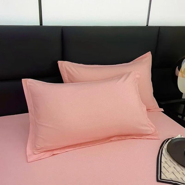 Yiran Furniture Kissenbezug Einfarbig Rosa B/H: 48 x 74 cm - Bild 1