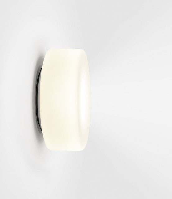 Serien Lighting Curling Wall M LED-Wandleuchte mit opalem Glasschirm in Weiß und warmweißem Licht (3000K) - Bild 1