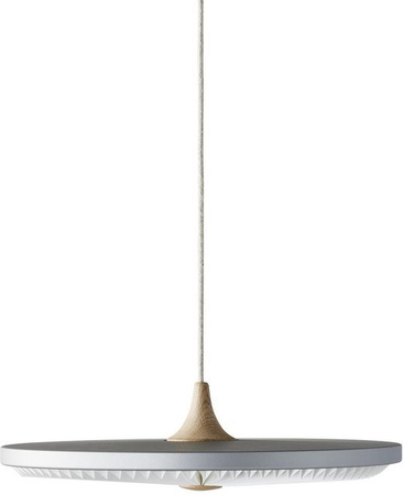 Le Klint Soleil Pendelleuchte in Weiß aus Holz, Aluminium und Papier