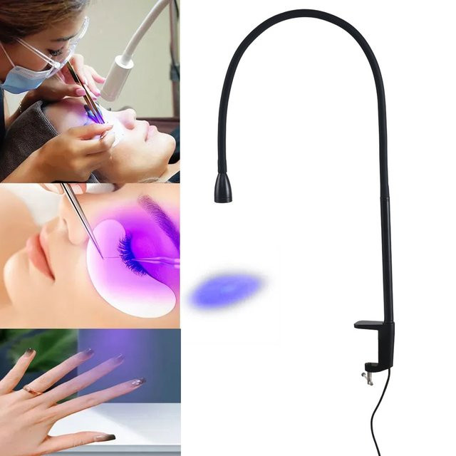 Vusum USB UV Colloidal Curing Lamp mit Fußschalter für Maniküre, Nageldesign und Wimpernverleimung - Bild 1