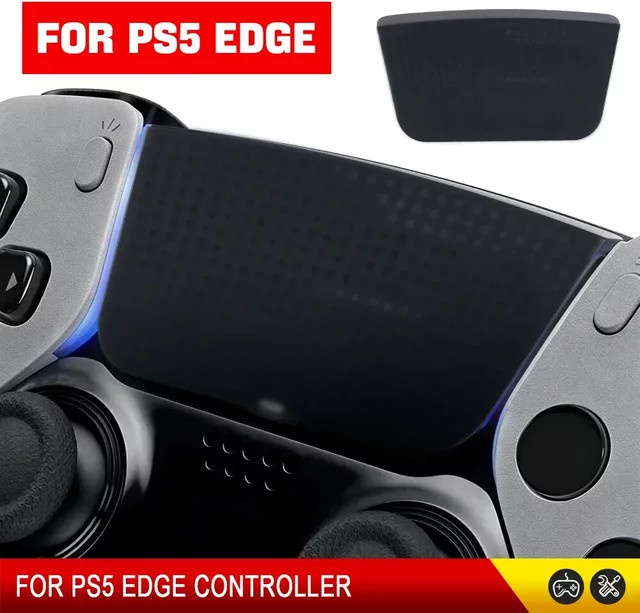 Royaldraid Ersatz-Touchpad aus Kunststoff für PS5 Edge Gamepad in Schwarz-Grau - Bild 1