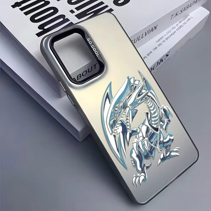 Y-YU-Gi-OhS Anime Silikon Handyhülle für Samsung Galaxy S25 Edge S24 S23 S22 S21 S20 Ultra in Silber - Bild 4