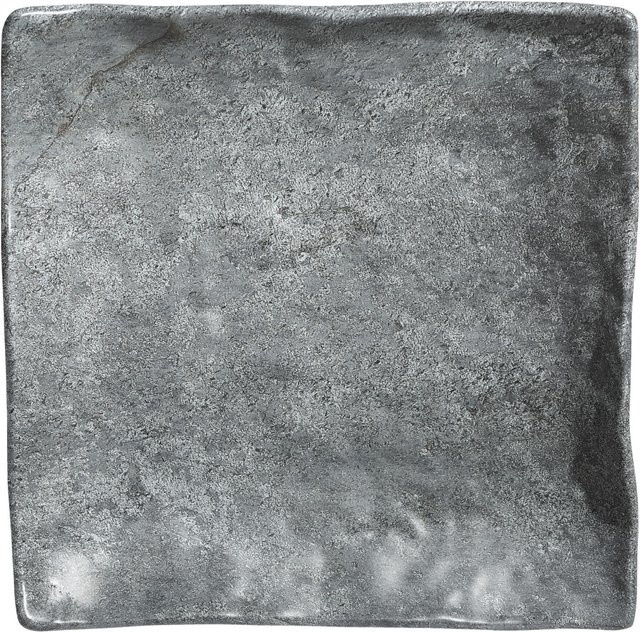 VEGA Buffetplatte Clawson quadratisch, grau, 6er Pack, B/T/H: 25 x 25 x 4,1 cm - Bild 1