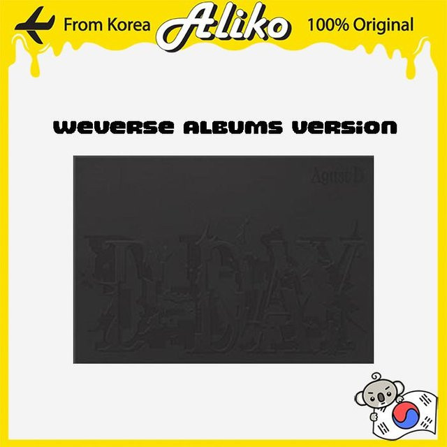 BTS Agust D SUGA D-TAG Weverse Album Version in Schwarz - Bild 1
