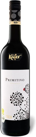 Käfer Primitivo IGP trocken vegan Rotwein 2024 0,75 l