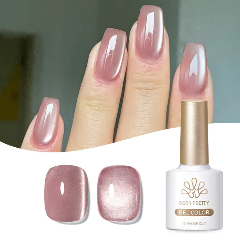 BORN PRETTY Magnetgel-Nagellack, Getrocknete Rose, 10 ml, Glänzend - Bild 2