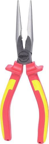 KS Tools ERGOTORQUE VDE Flachrundzange aus Werkzeugstahl in Multicolour, Länge: 210 mm - Bild 1