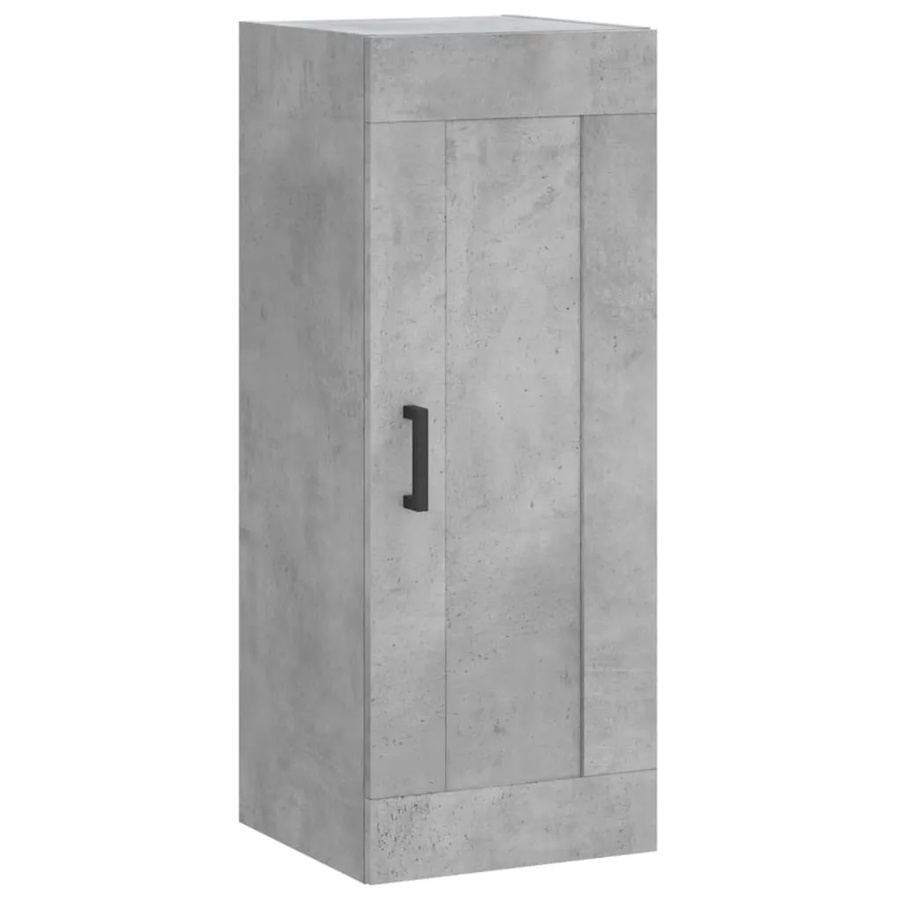 vidaXL Wandschrank modern in Betongrau, B/T/H: 34,5 x 34 x 90 cm - Bild 2