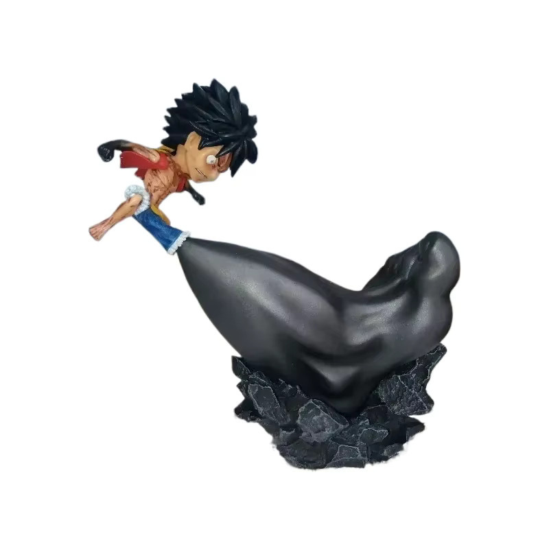 Bandai One Piece Monkey D. Luffy Gear Third Giant Foot Armament Haki Actionfigur, 25cm - Bild 5