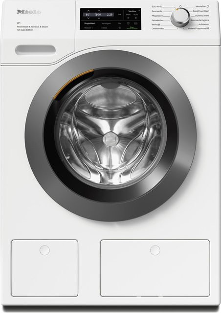 Miele Stand-Waschmaschine Frontlader WCI 890 WPS 125 Gala Edition in Weiß, 9 kg, 1600 U/min, W1 ChromeEdition - Bild 1