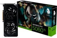 Gainward GeForce RTX 5060 Ti Ghost OC Grafikkarte, 8GB, Schwarz - Bild 1