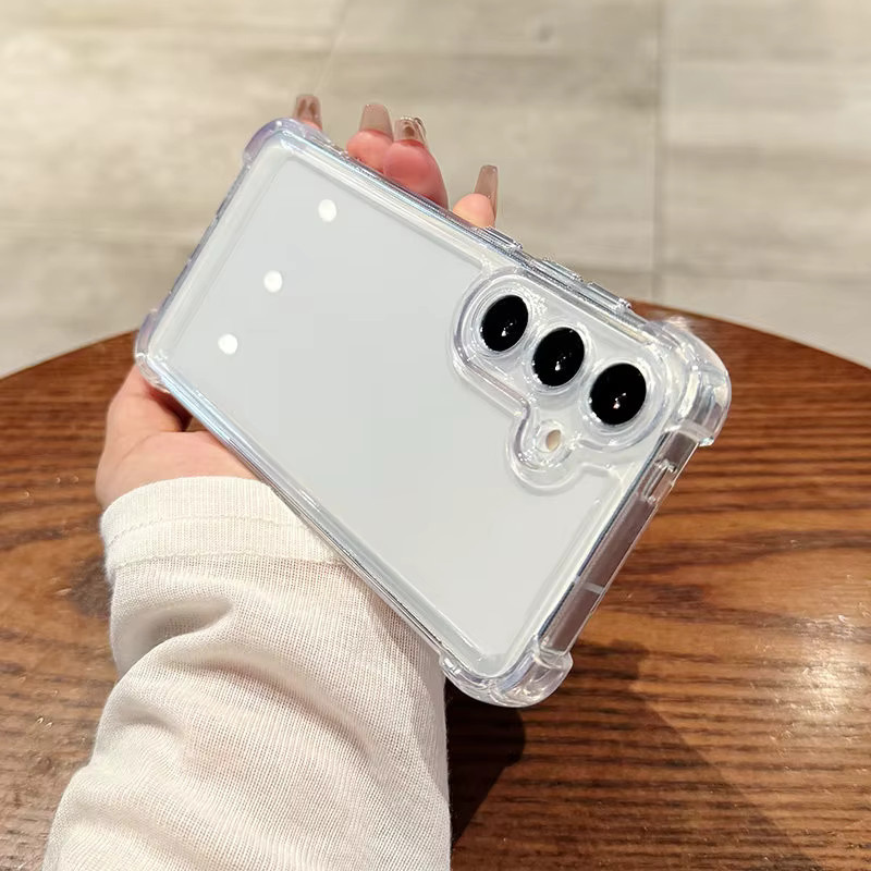 Transparente stoßfeste Soft-Hülle für Samsung Galaxy S26 S25 S24 S23 S22 S21 Ultra Plus S25 Edge A34 A33 A54 A53 5G - Bild 2